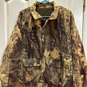 Mossey oak men XL, vintage camo jacket